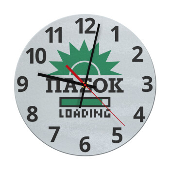 ΠΑΣΟΚ Loading, Ρολόι τοίχου γυάλινο (30cm)