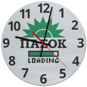 PASOK Loading, Ρολόι τοίχου γυάλινο (30cm)