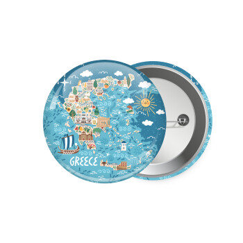 Χάρτης Ελλάδος, Κονκάρδα παραμάνα 7.5cm