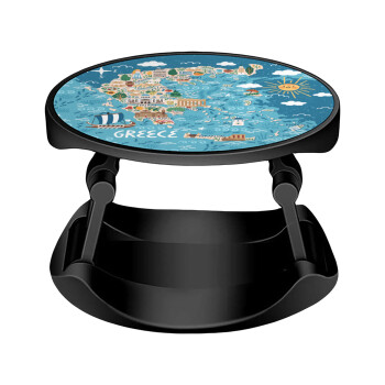 Greek map, Phone Holders Stand  Stand Hand-held Mobile Phone Holder
