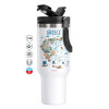 Mega Travel Mug / Travel Mug, double walled (thermal) 1.2L