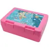 Children's cookie container PINK 185x128x65mm (BPA free plastic)