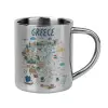 Mug Stainless steel double wall 300ml