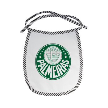 Palmeiras, Σαλιάρα μωρού αλέκιαστη με κορδόνι Μαύρη