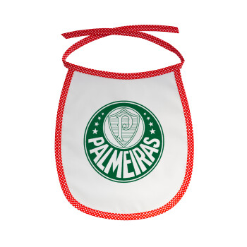 Palmeiras, Σαλιάρα μωρού αλέκιαστη με κορδόνι Κόκκινη