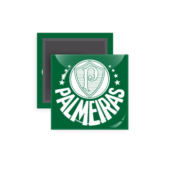 Palmeiras, Μαγνητάκι ψυγείου τετράγωνο διάστασης 5x5cm