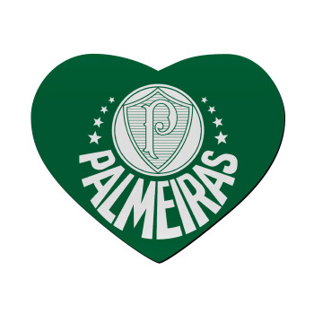 Palmeiras, Mousepad heart 23x20cm