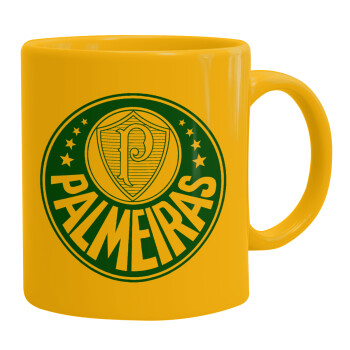 Palmeiras, Κούπα, κεραμική κίτρινη, 330ml (1 τεμάχιο)
