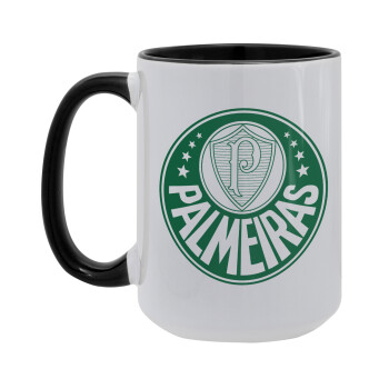 Palmeiras, Κούπα Mega 15oz, κεραμική Μαύρη, 450ml