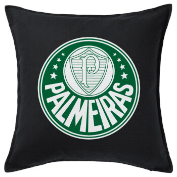 Palmeiras, Sofa cushion black 50x50cm includes filling