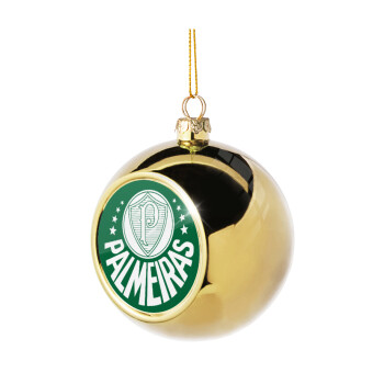 Palmeiras, Χριστουγεννιάτικη μπάλα δένδρου Χρυσή 8cm
