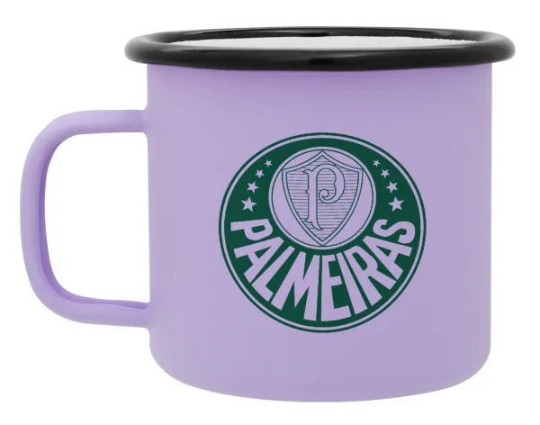 Palmeiras — Κούπα Μεταλλική εμαγιέ ΜΑΤ Light Pastel Purple 360ml