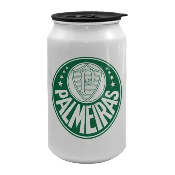 Palmeiras, Κούπα ταξιδιού μεταλλική με καπάκι (tin-can) 500ml