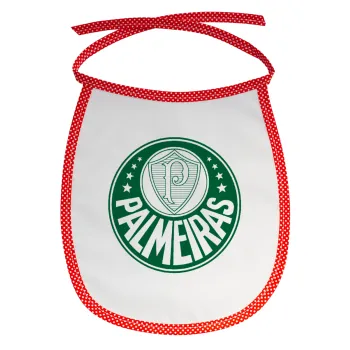 Palmeiras, Σαλιάρα μωρού αλέκιαστη με κορδόνι Κόκκινη