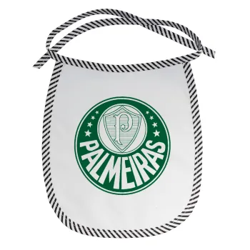 Palmeiras, Σαλιάρα μωρού αλέκιαστη με κορδόνι Μαύρη