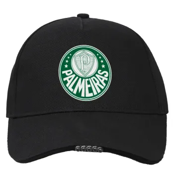 Palmeiras, Καπέλο Εργασίας & Δραστηριοτήτων με LED Φως - Ιδανικό για Νύχτα & Χαμηλό Φωτισμό (100% ΒΑΜΒΑΚΕΡΟ, ΕΝΗΛΙΚΩΝ, UNISEX)