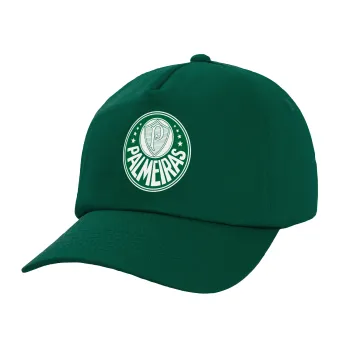 Palmeiras, Twill Καπέλο παιδικό Bottle Green (100% ΒΑΜΒΑΚΕΡΟ, ΠΑΙΔΙΚΟ, UNISEX)