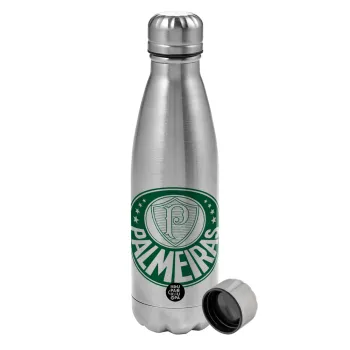 Palmeiras, Metallic water bottle, stainless steel, 750ml