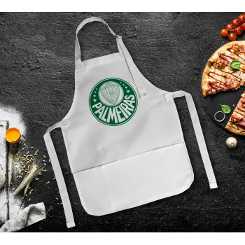 Palmeiras, Ποδιά Σεφ Ολόσωμη Παιδική (με ρυθμιστικά και 2 τσέπες)