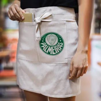 Palmeiras, Ποδιά Μέσης με διπλή τσέπη Barista/Bartender, Beige
