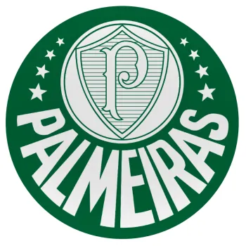 Palmeiras, Mousepad Round 20cm