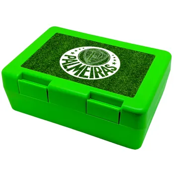 Palmeiras, Children's cookie container GREEN 185x128x65mm (BPA free plastic)