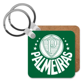 Palmeiras, Μπρελόκ Ξύλινο τετράγωνο MDF