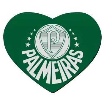 Palmeiras, Mousepad heart 23x20cm