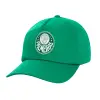 Children's Baseball Cap, 100% Cotton Twill, Green (COTTON, CHILDREN'S, UNISEX, ONE SIZE)