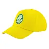 Child's Baseball Cap, 100% Cotton Twill, Yellow (COTTON, CHILD, UNISEX, ONE SIZE)