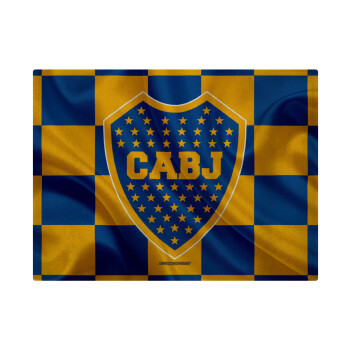 Club Atlético Boca Juniors, Επιφάνεια κοπής γυάλινη (38x28cm)