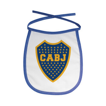 Club Atlético Boca Juniors, Σαλιάρα μωρού αλέκιαστη με κορδόνι Μπλε