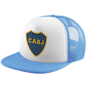 Club Atlético Boca Juniors, Καπέλο Soft Trucker με Δίχτυ Γαλάζιο/Λευκό