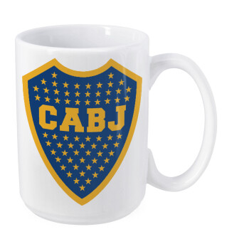 Club Atlético Boca Juniors, Κούπα Mega, κεραμική, 450ml