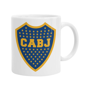 Club Atlético Boca Juniors, Ceramic coffee mug, 330ml (1pcs)