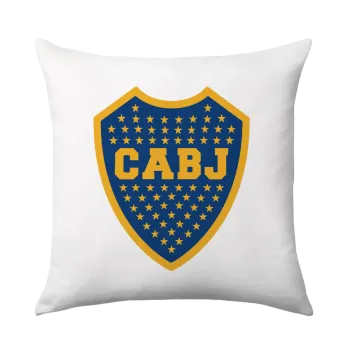 Club Atlético Boca Juniors, Sofa cushion 40x40cm includes filling