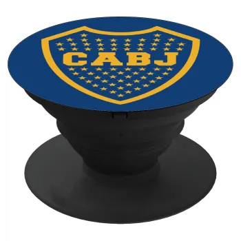 Club Atlético Boca Juniors, Phone Holders Stand  Black Hand-held Mobile Phone Holder