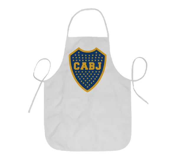 Club Atlético Boca Juniors — Ποδιά Σεφ ολόσωμη κοντή  Παιδική (44x62cm)