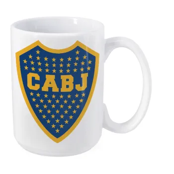 Club Atlético Boca Juniors, Κούπα Mega, κεραμική, 450ml