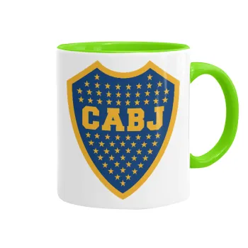 Club Atlético Boca Juniors, Κούπα χρωματιστή βεραμάν, κεραμική, 330ml