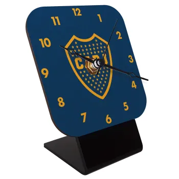 Club Atlético Boca Juniors, Επιτραπέζιο ρολόι σε φυσικό ξύλο (10cm)