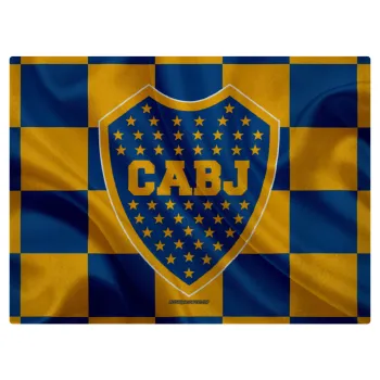 Club Atlético Boca Juniors, Επιφάνεια κοπής γυάλινη (38x28cm)
