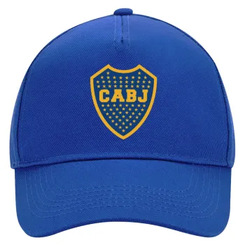 Club Atlético Boca Juniors, Καπέλο Ενηλίκων Ultimate ΜΠΛΕ, (100% ΒΑΜΒΑΚΕΡΟ DRILL, ΕΝΗΛΙΚΩΝ, UNISEX, ONE SIZE)