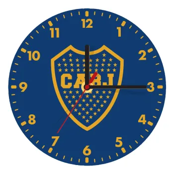 Club Atlético Boca Juniors, Ρολόι τοίχου ξύλινο (20cm)