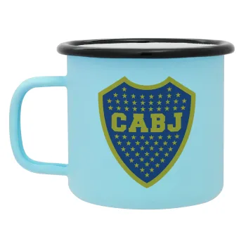 Club Atlético Boca Juniors, Κούπα Μεταλλική εμαγιέ ΜΑΤ σιέλ 360ml