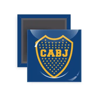 Club Atlético Boca Juniors, Μαγνητάκι ψυγείου τετράγωνο διάστασης 5x5cm