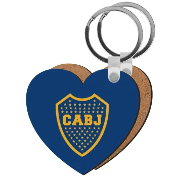 Club Atlético Boca Juniors, Μπρελόκ Ξύλινο καρδιά MDF