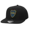 Καπέλο Ενηλίκων Flat Snapback Μαύρο, (100% ΒΑΜΒΑΚΕΡΟ TWILL, ΕΝΗΛΙΚΩΝ, UNISEX, ONE SIZE)