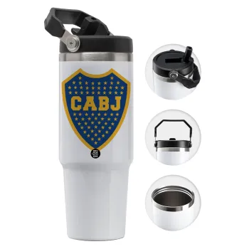 Club Atlético Boca Juniors, Θερμός Ανοξείδωτο 30oz με χερούλι