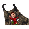 Ποδιά μαγειρικής Σεφ με τσέπες, Βαμβακερή, Camouflage (ΕΝΗΛΙΚΩΝ, 100% COTTON)